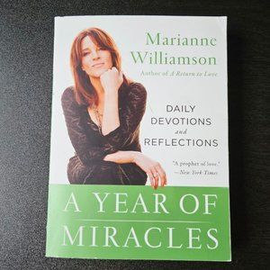 4/$20 A Year of Miracles: Daily Devotions and Reflections by Marianne Williamson